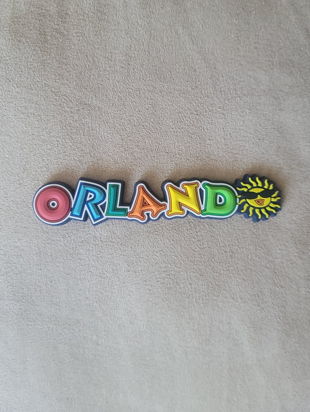 ORLANDO Colorful Rubber Magnet